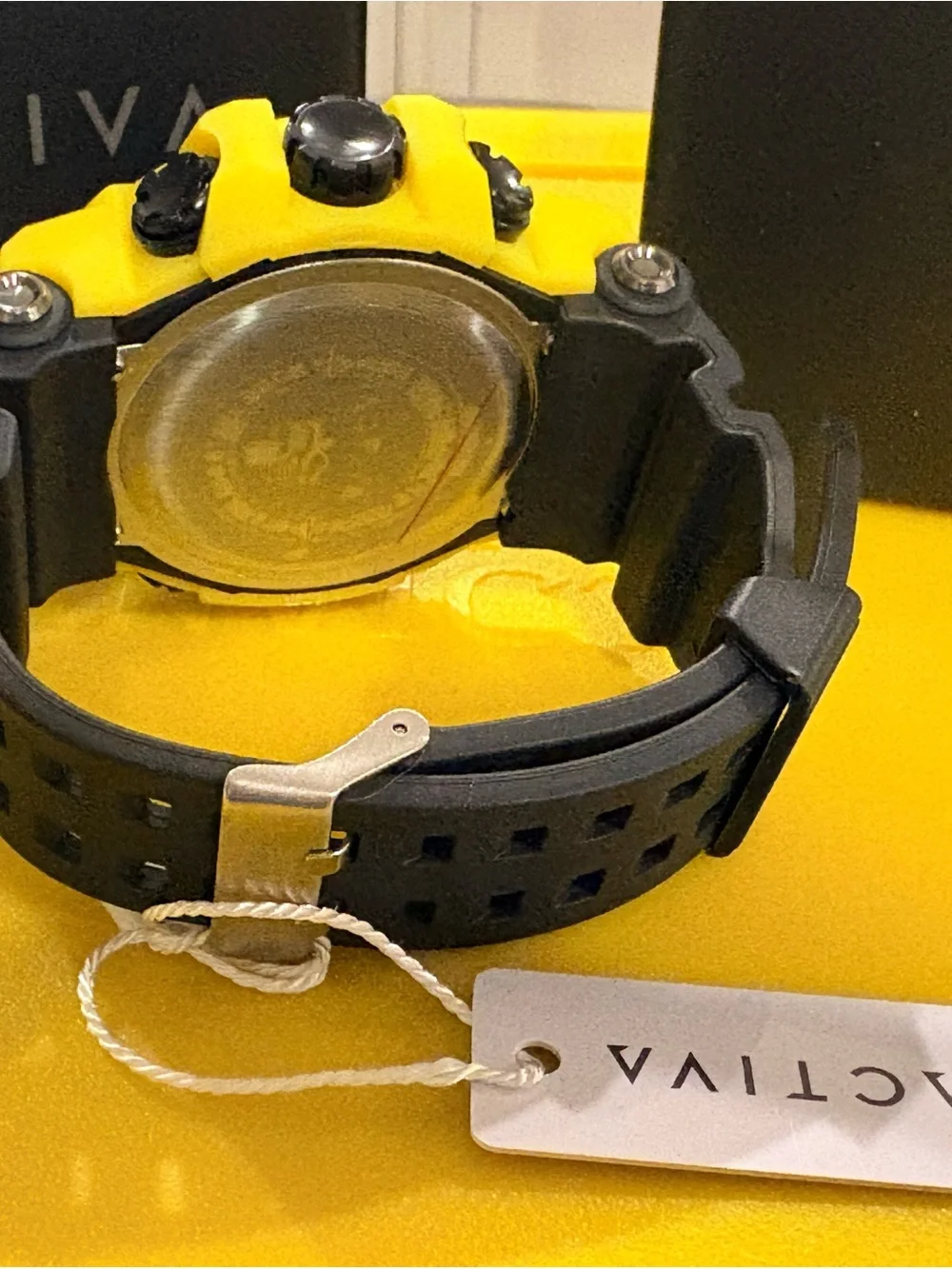 Activa Yellow Digital Sport Watch - Water Resistant
